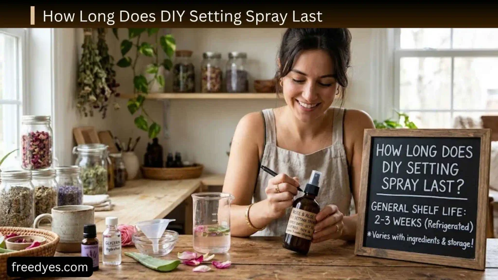 DIY Setting Spray