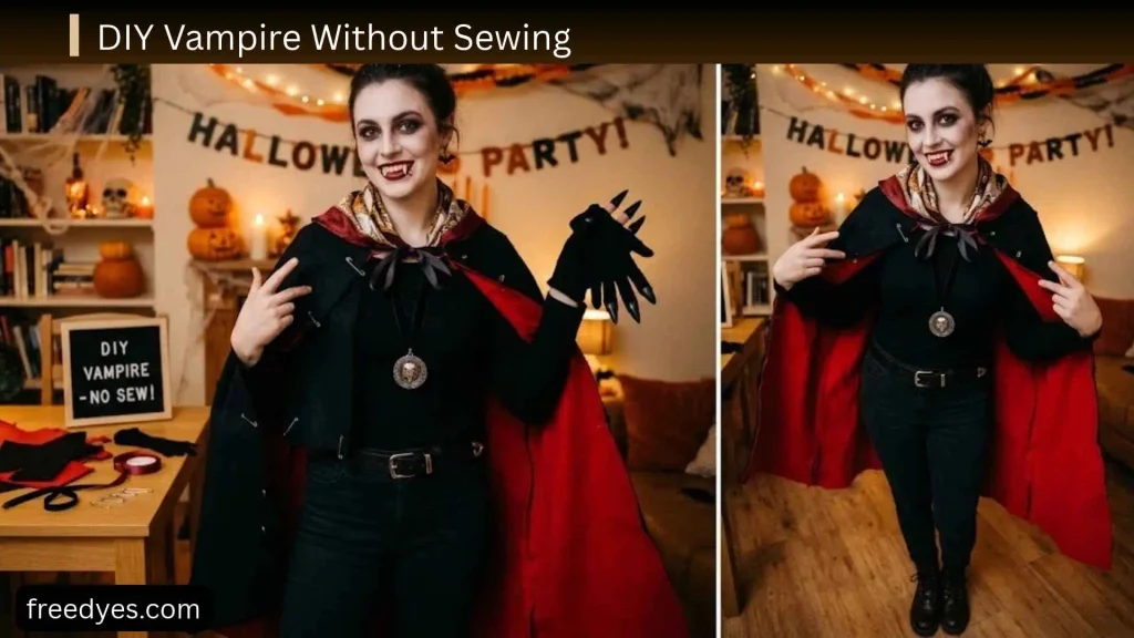 DIY Vampire Costume