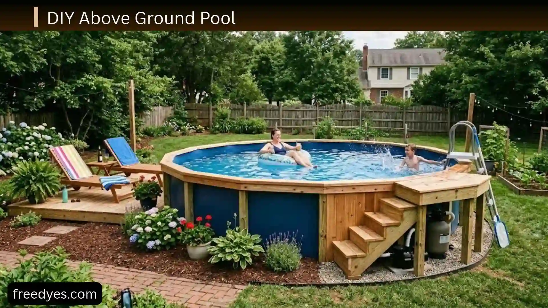 DIY Above Ground Pool