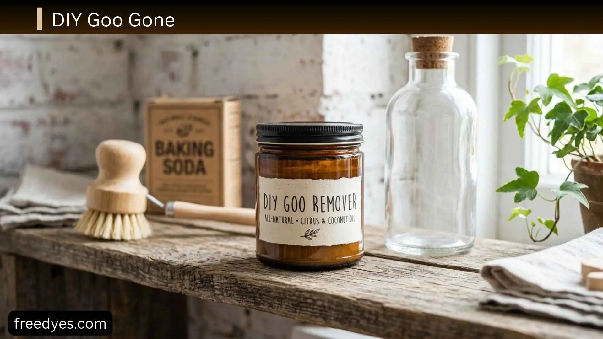 DIY Goo Gone