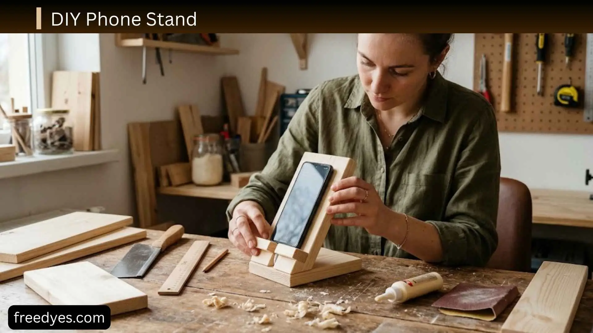 DIY Phone Stand